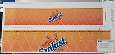 Sunkist Basketball Net Proof Preproduction Advertising Close Up Orange Soda 2006
