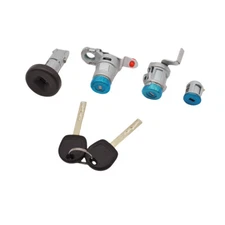 For 14-20 Chevy Silverado Ignition Door & Tailgate Lock Cylinder Set 2 Keys Set