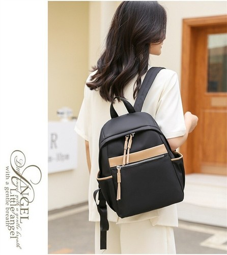 Zaino donna moda versatile grande capacità tempo libero viaggio zaino - Foto 23 di 25