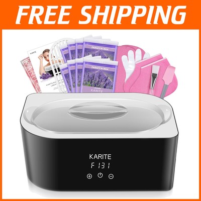 Compact Paraffin Wax Bath - Soothing Moisturizing Kit for Home Spa Luxury