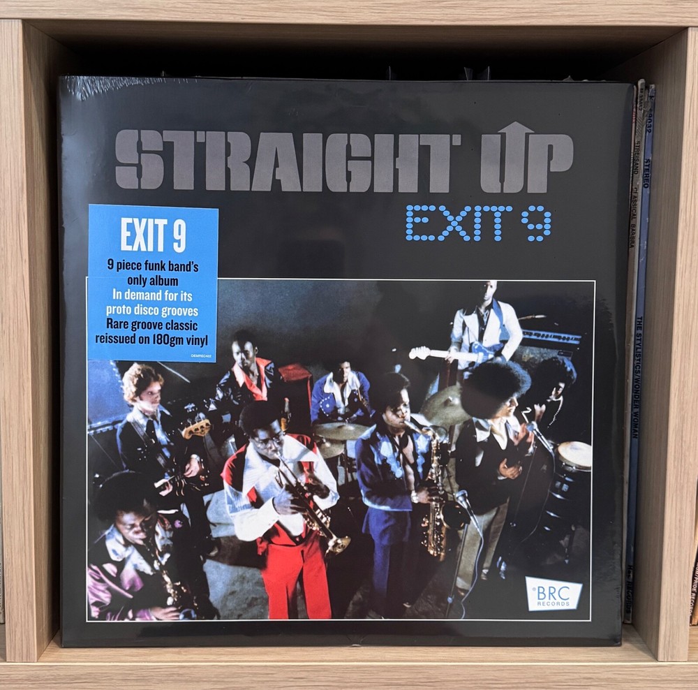 Rare 2019 UK Reissue EXIT 9 STRAIGHT UP Soul Funk LP Sealed BRC
