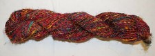 Recycled Sari Silk Skein 180g Knitting Crochet Yarn Thread 120 Meters Hippy