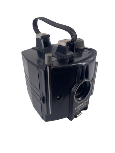 Appareil Photo Vintage Birdseye Flash en Bakélite - USA 1940 - 1950 - Photo 2/12