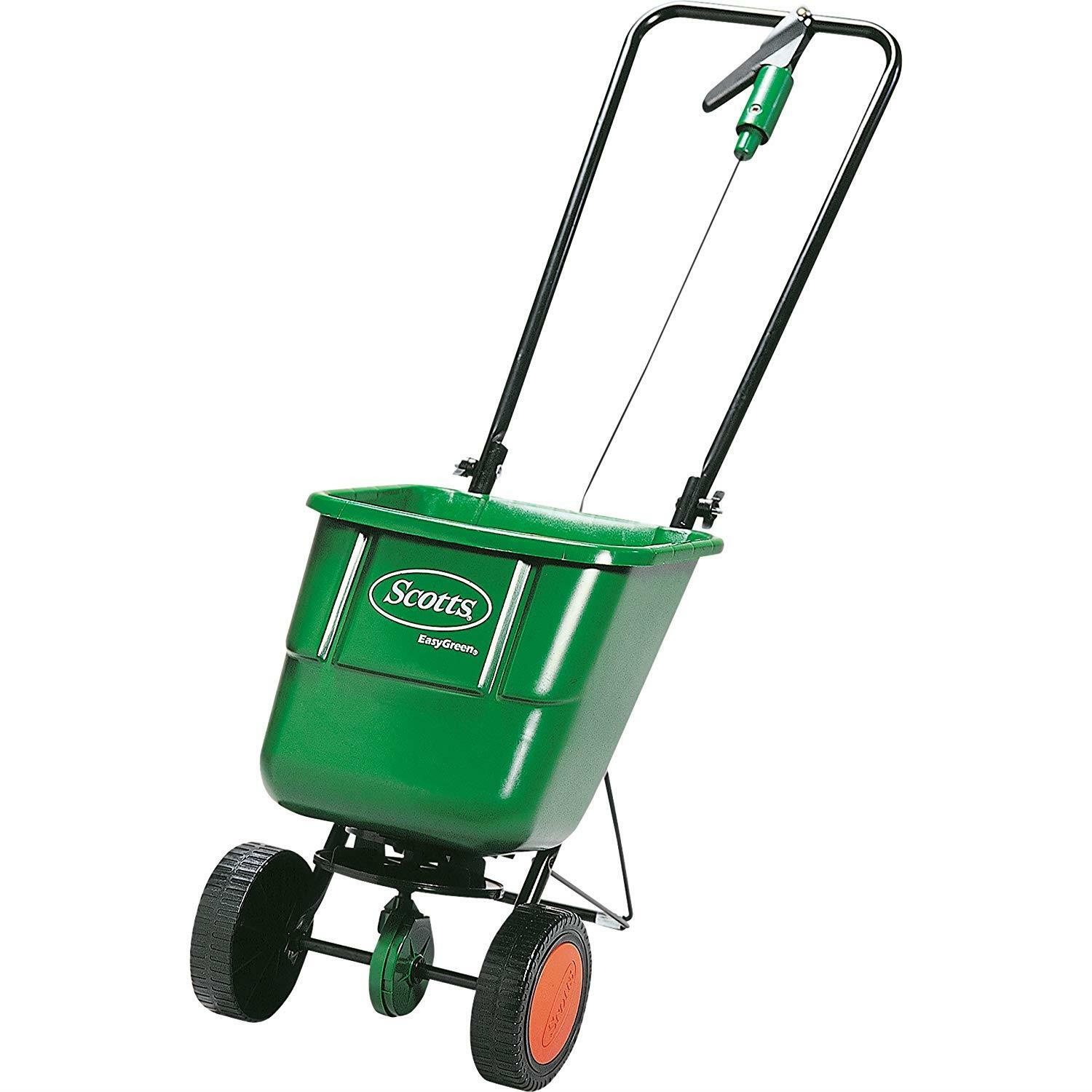 Grass Seed Spreader Weed And Feed Lawn Fertiliser Easy To Use