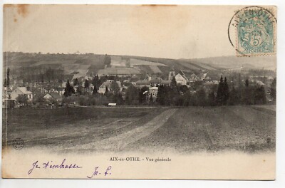 AIX EN OTHE - Aube - CPA 10 - vue generale 