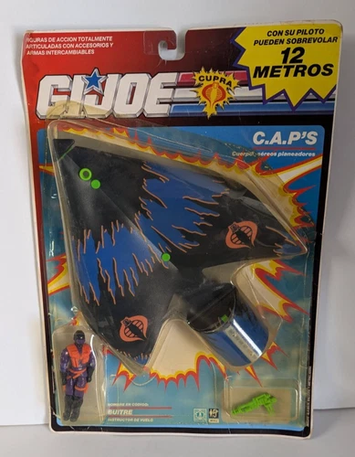 1991 Hasbro  G.I. Joe Air Commandos Vulture Spanish Card