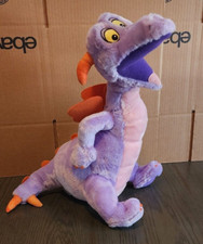 Disney Parks Epcot Figment Of Imagination 14" Stuffed Plush Purple Dragon