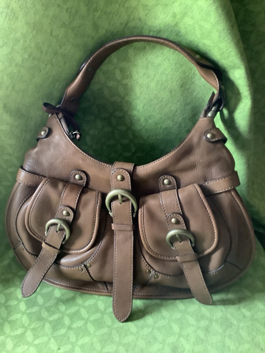 Coccinelle Shoulder Bag Tan Mid Size £330 used once
