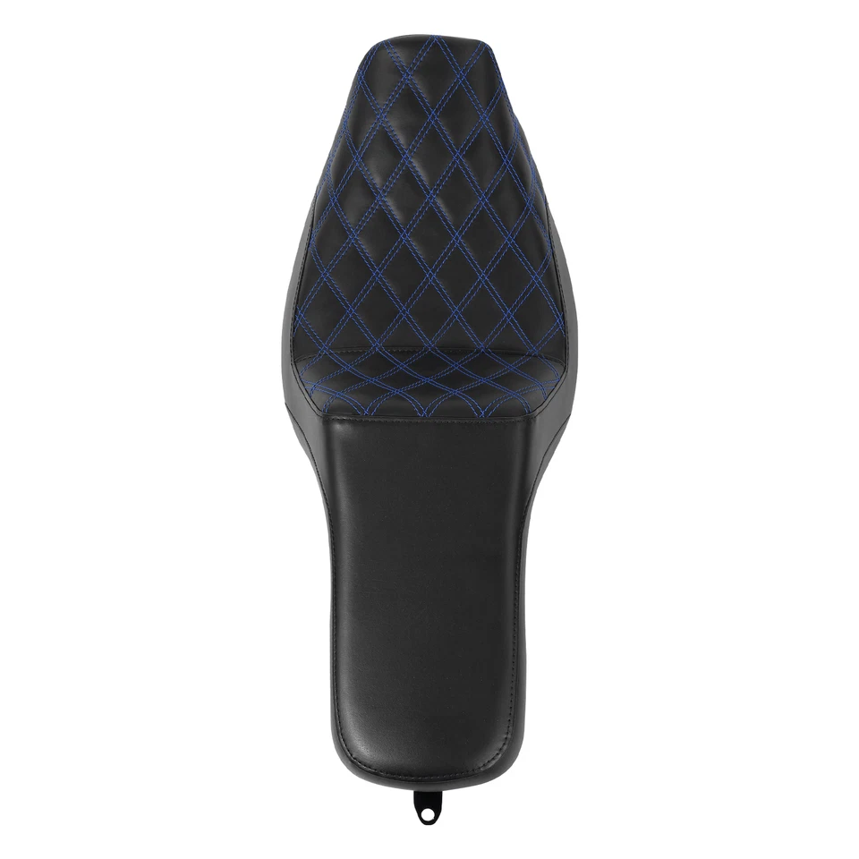 Gel Driver & Passenger 2 Up Seat Fit For Harley Dyna Low Rider Super Glide 06-17 — 第 4/4 张图片