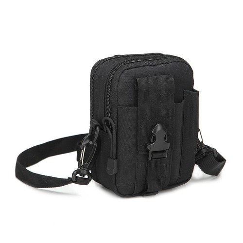 Mens Tactical Molle Pouch Utility Gadget Pack Outdoor Hiking Belt Waist Bag Belt - Picture 12 of 21