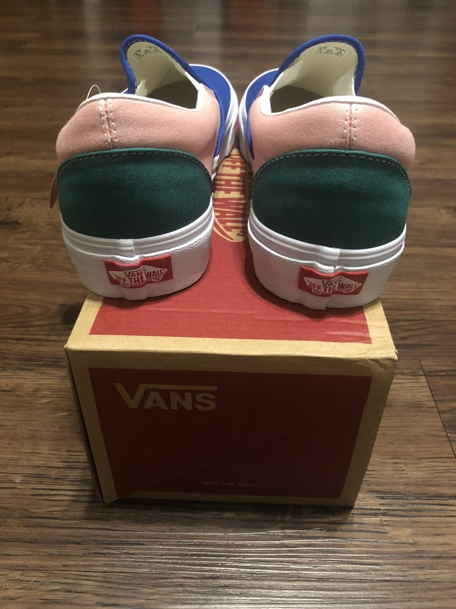Vans Classic Slip On Retro Court Multi Sneakers Sz 8 - 11  display picture 2