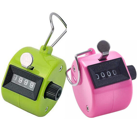 Pink Hand Tally Clicker