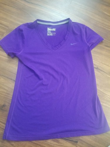 NIKE DRI FIT V NECK SHIRT WOMEN'S 