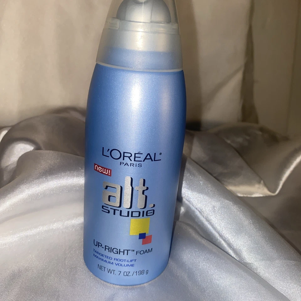 L'Oreal Alt Studio Up-Right espuma elevación de raíces y volumen máximo cabello 7,0 oz - raro Foto 2 de 4