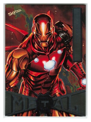 Iron Man 2021 2022 Upper Deck Marvel Spider-Man Metal Universe