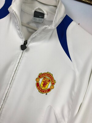 Vintage Nike Manchester United Football Jacket Soccer Track Vintage Nike Manchester United Football Jacket Soccer Track