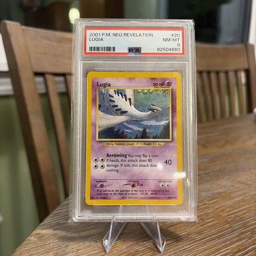 Lugia (Unlimited) graded PSA 8 for sale on eBay