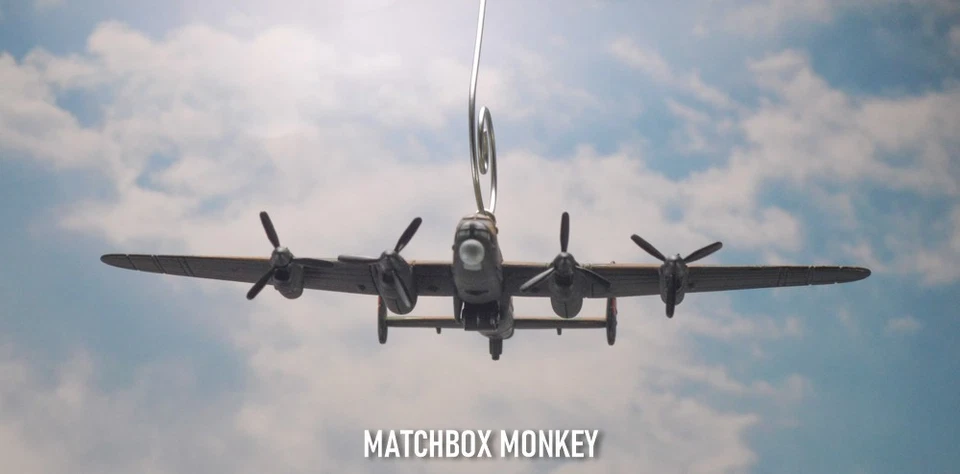 WWII Bomber Avro Lancaster RAF Dam Busters Aircraft Christmas Ornament plane - Image 2 of 4