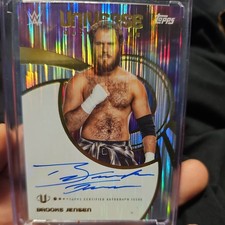 WWE TOPPS UNIVERSE 2025 BROOKS JENSEN AUTOGRAPH