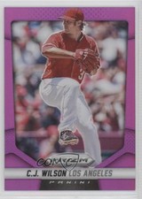 2014 Panini Prizm Purple Prizm 88/99 CJ Wilson #83 1n1