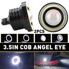 Universal 2pcs 3.5 Round Projector Led Drl Halo Angel Eyes Fog Lights Lamp Universal 2pcs 3.5 Round Projector Led Drl Halo Angel Eyes Fog Lights Lamp