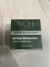 WCH Cosmetics Intense Skin Recovery All Day Moisturizer Cream 1.7 oz NIB Sealed