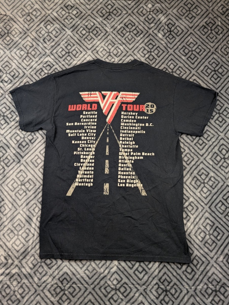 Van Halen - 2015 World Tour - “I Can Barely See The Road” - Black