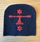 ROYAL NAVY WW2 RANGETAKER CLOTH TRADE BADGE PATCH NAVAL INSIGNIA