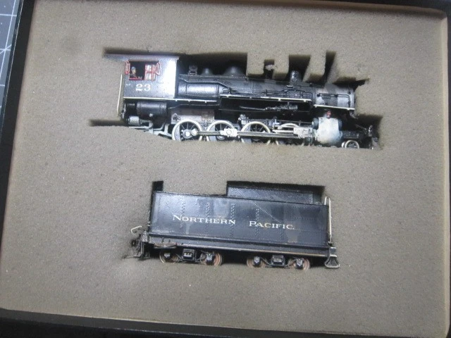 Pacific Fast Mail Northern Pacific 2-8-0 Y-1 Class - HO Scale Brass Locomotive - Image 2 of 4