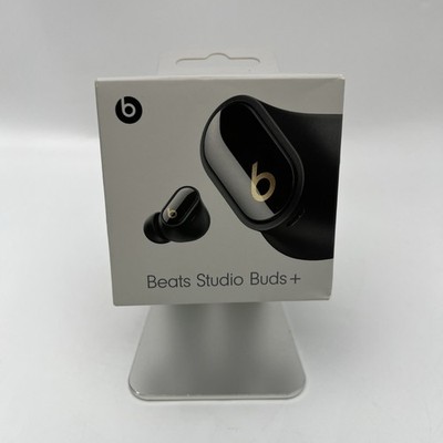 Beats Studio Buds+ True Wireless Noise Cancelling Earbuds Black / Gold - NIB