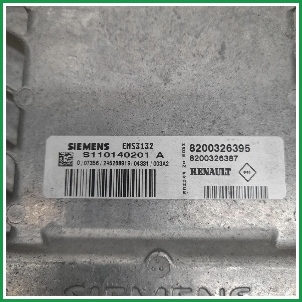 Centralina Iniezione Siemens S110140201A Renault Clio II 8200326395 2001 2008   - Immagine 4 di 4
