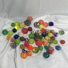 Lot of Vintage Bouncy Balls / Super Balls / Bouncing Balls