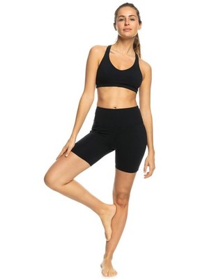 Roxy Heart Into IT Biker Shorts Schwarz XXL anthrazit