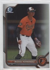 2022 Bowman Draft Chrome Refractor Maikol Hernandez #BDC-106 0e3u