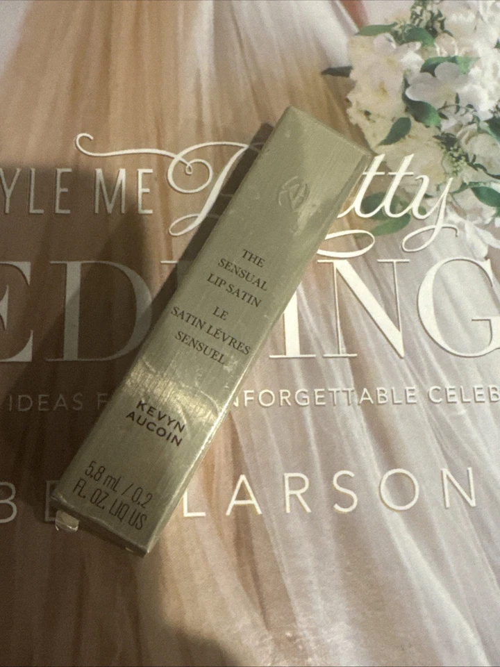 New Kevyn Aucoin The Sensual Lip Satin SILK Fuchsia Pink Lipgloss Lipstick $48 - Image 3 of 4