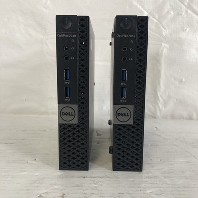 (2) Dell Optiplex 7040 Micro No CPU / No RAM/ No HD /No OS - FOR PARTS ONLY!!!