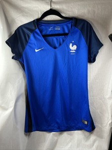 France Football Shirt Women 2016 Jersey Soccer Nike Camiseta Lady Size M