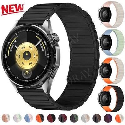 22mm Magnet Silikon Armband für Huawei Watch 3 4 Pro GT 6 5 4 3 Pro 2 2e Ersatz