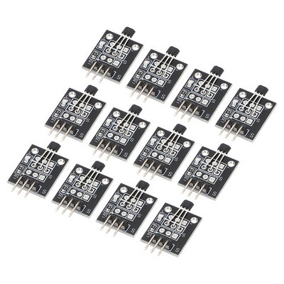 12Pack Hall Magnetic Sensor Module, 3144EUA-S Hall Effect Sensor