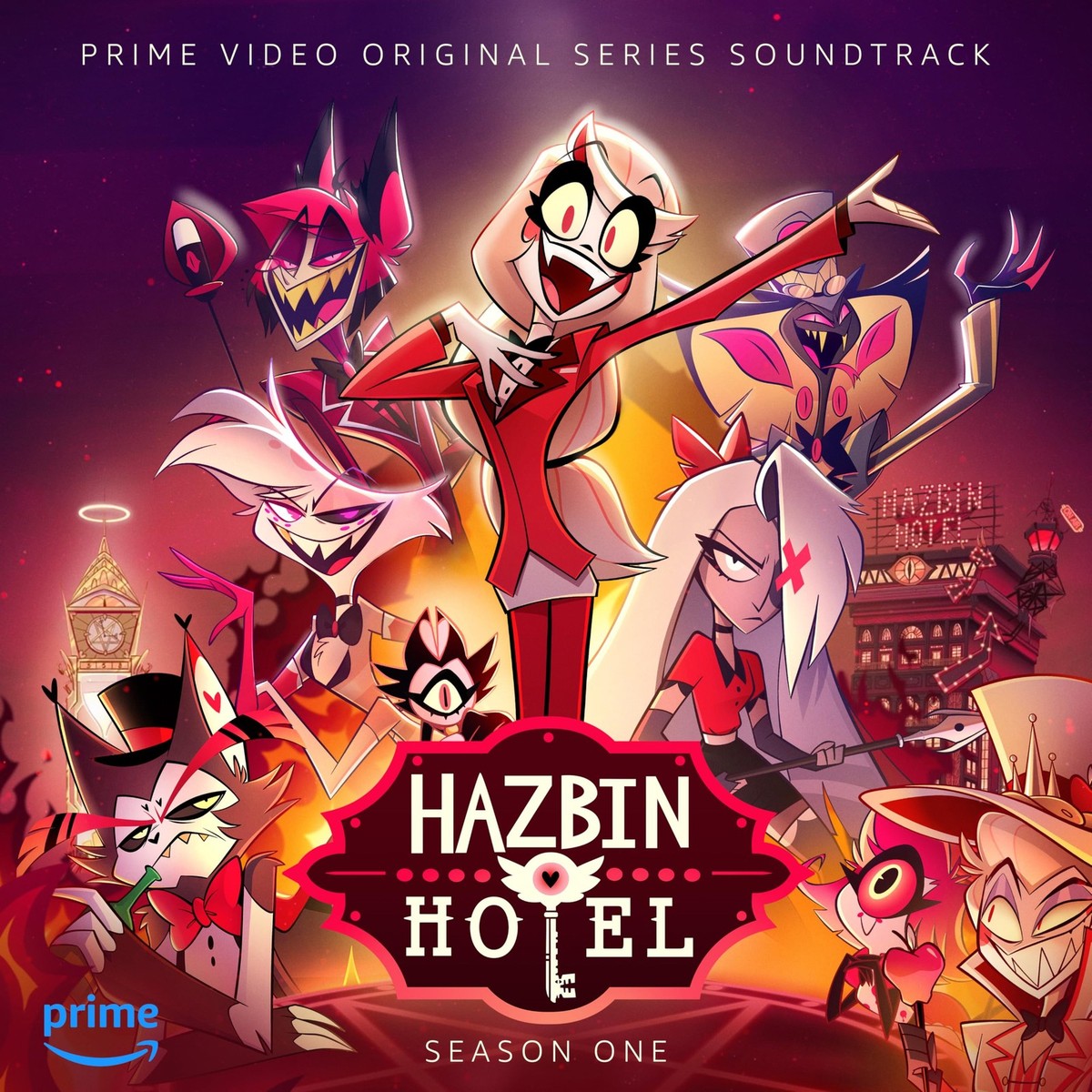 HazbinHotel シーズン1サウンドトラック　装飾額縁 OST - Hazbin Hotel＜Colored Vinyl＞ [LP record] 617308078374| eBay