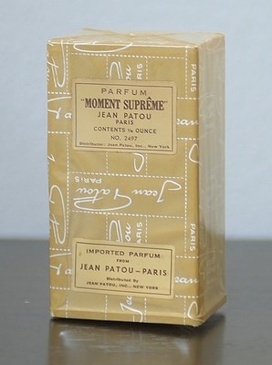 Vintage * MOMENT SUPREME by PATOU * splash PURE PARFUM 10 ml 1/3 oz  SEALED