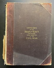 Officers of the Army and Navy; edited by Powell; 1893; William Roller Signature