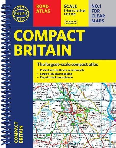 Philip's Compact Britain Road Atlas: (A5 by Philip's Maps (Spiral 2025) - Image 7
