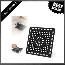 Shower Drain Hair Catcher, Stainless Steel Drain Cover for Bathroom and Kitchen