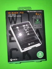 WD BLACK P10 Game Drive Storage 4TB For  XBOX Series X S 1 130 MB/s NEW SEALED
