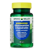 Spring Valley Triple Strength Glucosamine Chondroitin Tablets 40 Count