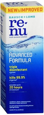 Bausch + Lomb Renu Multi-Purpose Solution Advanced Formula 4 OZ
