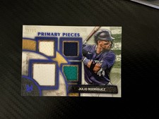 2025 TOPPS MUSEUM COLLECTION: *****JULIO RODRÍGUEZ QUAD RELIC 12/25*****