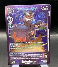 Sakusimon EX10-043 (Limited Foil) Digimon Sinister Order Near Mint