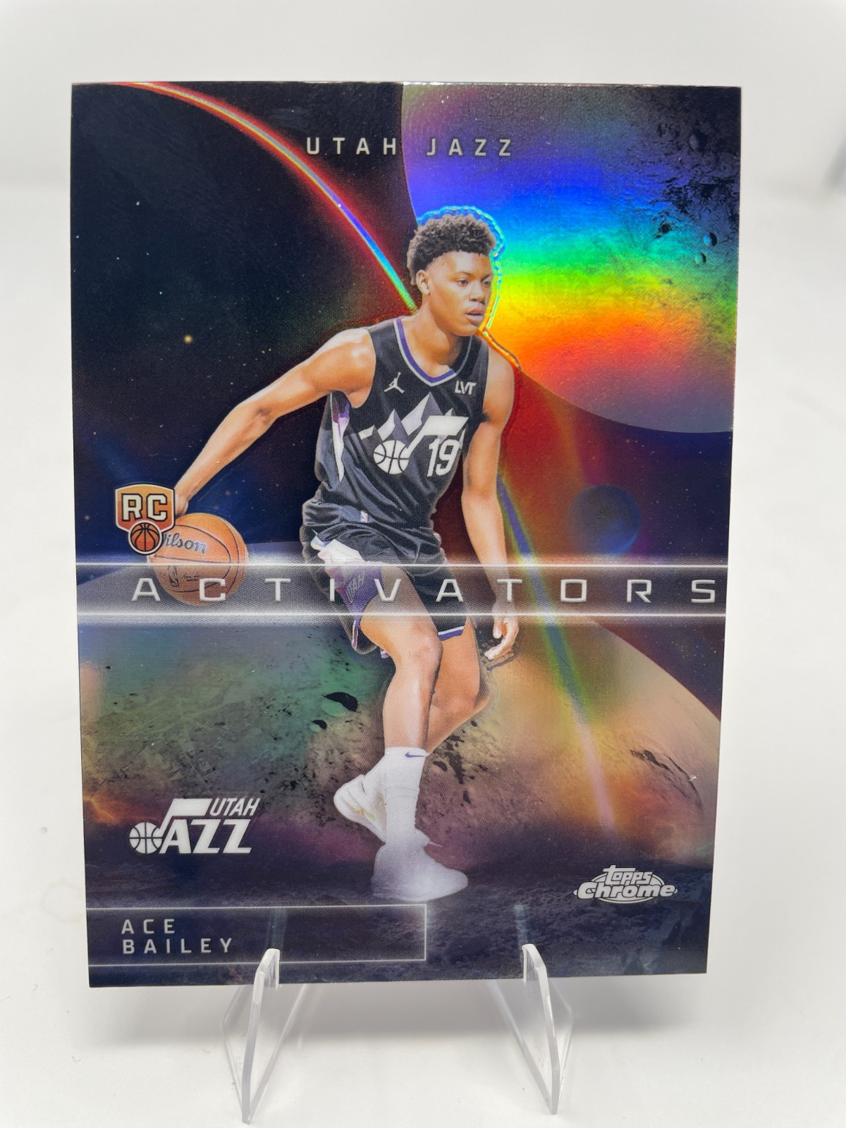 2025-26 Topps Chrome Ace Bailey Rookie Activators Megenta Refractor #AC-15 RC